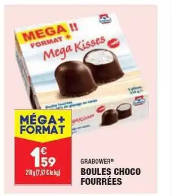 ALDI Grabower boules choco fourrées offre