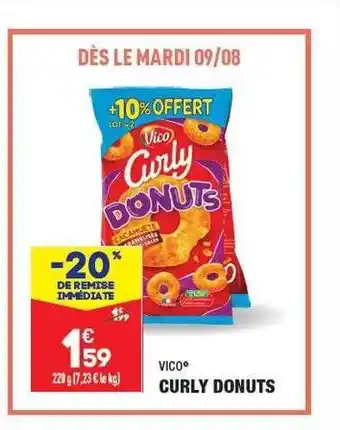 ALDI Vico curly donuts offre
