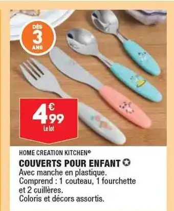 ALDI Couverts pour enfant home creation kitchen offre