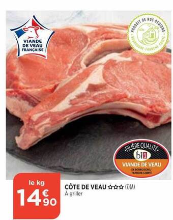 Bi1 Côte de veau *** offre