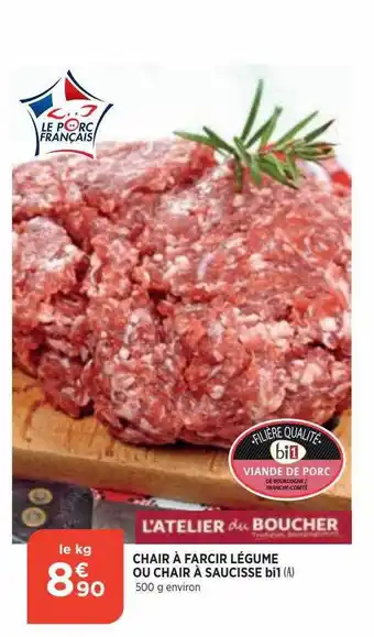 Bi1 Chair à farcir légumes ou chair à saucisse bi1 offre