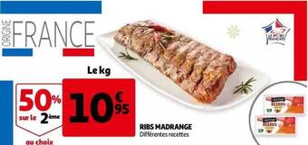 Auchan Ribs madrange offre
