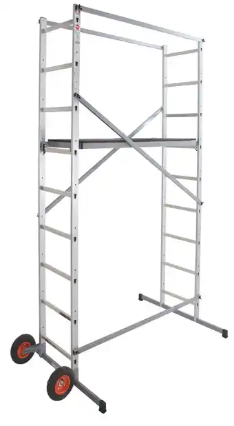 Leroy Merlin ÉCHAFAUDAGE ALUMINIUM AVEC ROUES offre