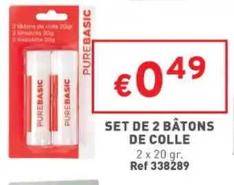 Trafic Set de 2 bâtons de colle offre
