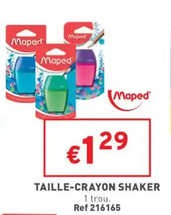 Taille-crayon shaker