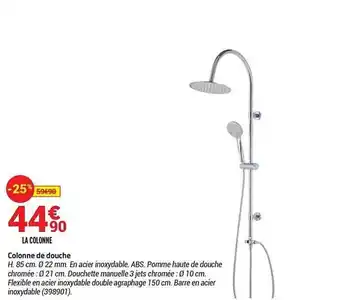 Bricorama Colonne de douche offre