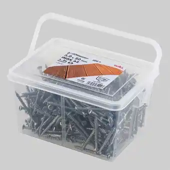 Leroy Merlin LOT DE 500 VIS INOX TÊTE FRAISÉE TORX SUKI offre
