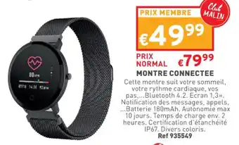 Montre connectee