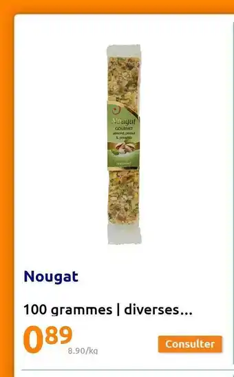 Action Nougat offre