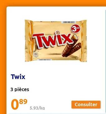 Action Twix offre