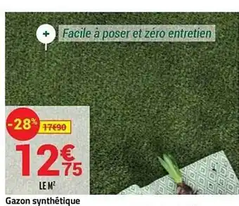Bricorama Gazon synthétique offre