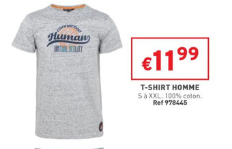 Trafic T-Shirt Homme offre