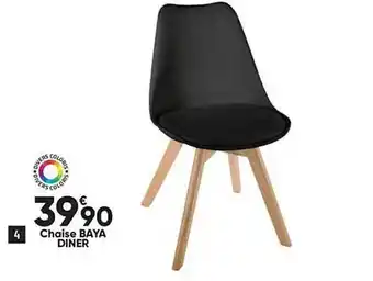 Bricorama Chaise baya diner offre
