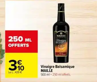 Carrefour Vinaigre balsamique maille offre