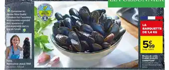 Carrefour Moules de corde filière qualité carrefour offre