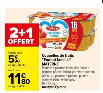 Coupelles de fruits