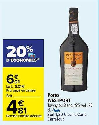 Carrefour Market Porto westport offre