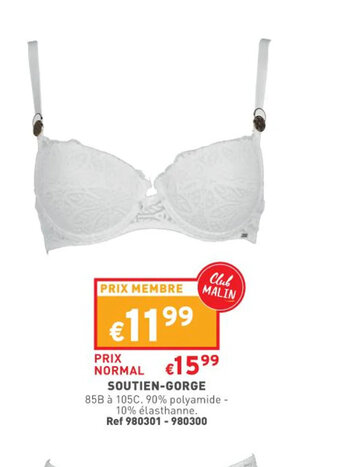 Trafic Soutien-gorge offre