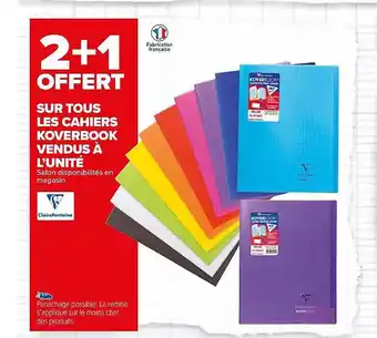 Carrefour Market Cahiers koverbook offre