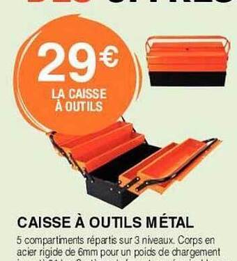 Caisse à outils métal