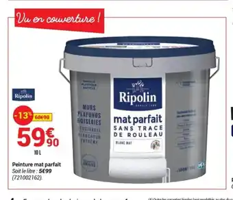 Bricorama Peinture mat parfait offre