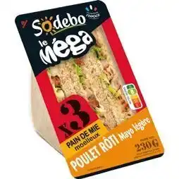 Auchan SANDWICH LE MÉGA CLUB offre