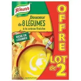 Auchan DOUCEUR AUX 8 LÉGUMES offre