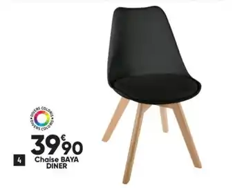 Bricorama Chaise BAYA DINER offre