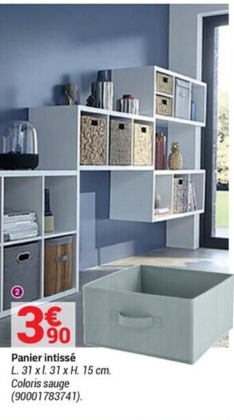 Bricorama Panier intissé offre