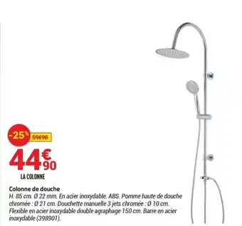 Bricorama Colonne de douche offre