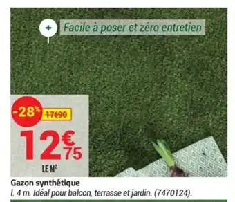 Bricorama Gazon synthétique offre