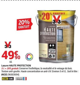 Bricorama Lasure Haute Protection offre