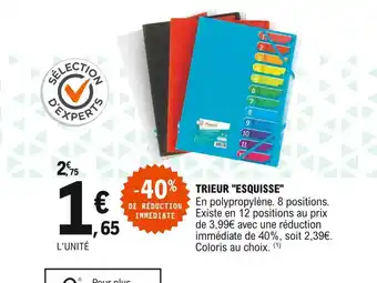 E.Leclerc Trieur offre