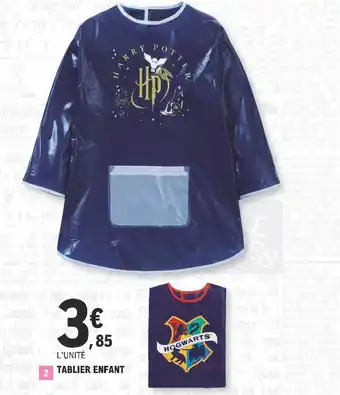 E.Leclerc Tablier enfant offre