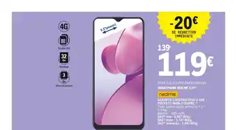 E.Leclerc Smartphone realme c31 offre
