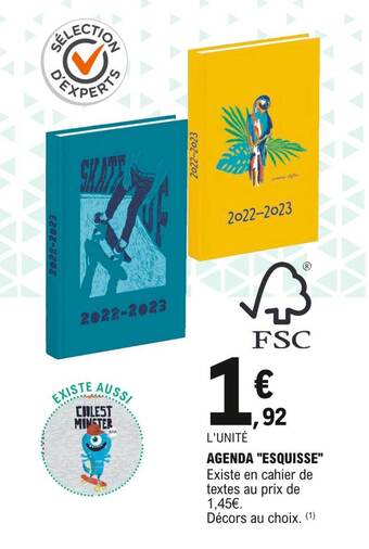 E.Leclerc Agenda offre