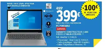 E.Leclerc Pc Portable offre