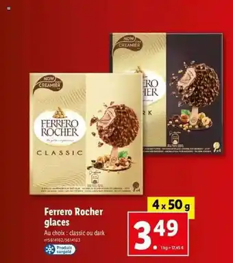 Lidl Ferrero rocher glaces offre