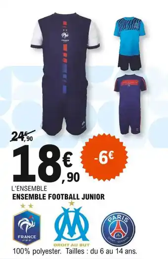 E.Leclerc Ensemble football junior offre