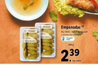 Lidl Empanadas offre