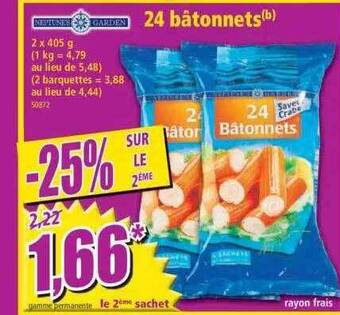 Norma 24 bâtonnets offre