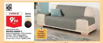 ALDI Protège canapé home creation living offre