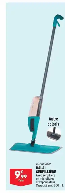 ALDI Ultra clean balai serpillière offre