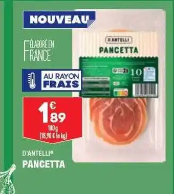 Pancetta d'antelli