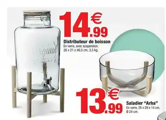 Bazarland Distributeur De Boisson Saladier Arha offre