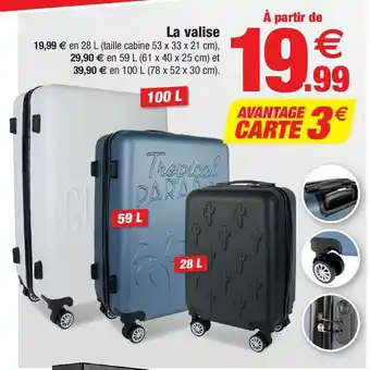 Bazarland La Valise offre