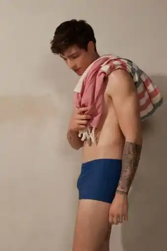Boxer de bain uni