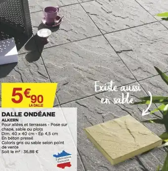 Bricomarché Dalle ondéane offre