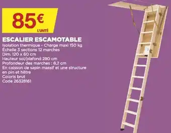 Escalier es camotable
