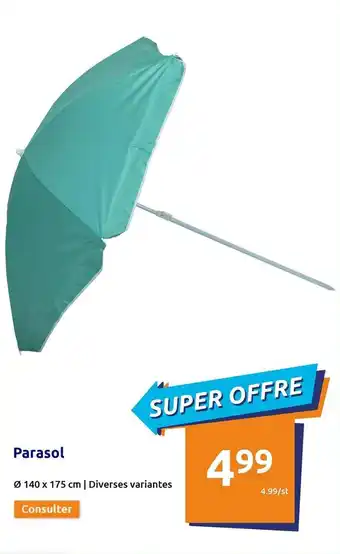 Action Parasol offre